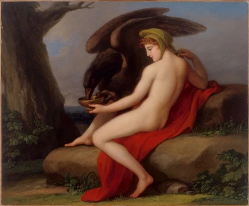 Angelika Kauffmann - Ganimede e l'Aquila